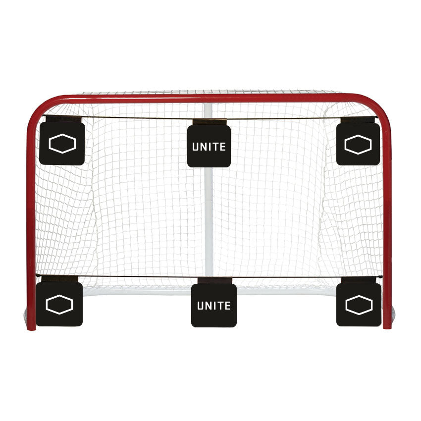 Střelecké terče Hockey Unite – 3-pack / 6-pack pro trénink přesnosti