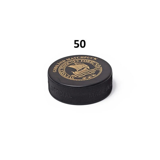 Matchpuck Hockey – bez žmolků s potiskem na zápas - 50 ks