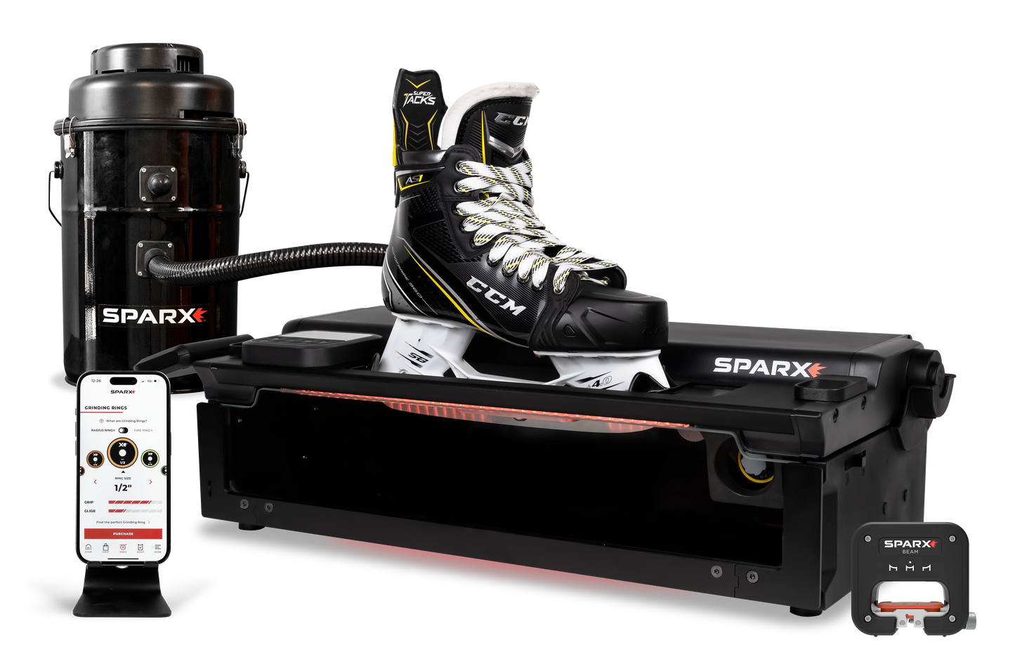 Sparx PS300 ostřič bruslí - Single