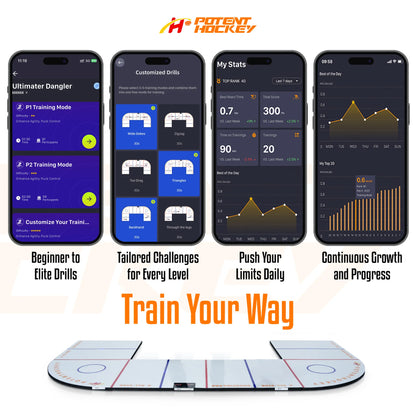 Klubbteknik Digital 270 Ultimate Dangler – Interaktivní trénink ovládání puku