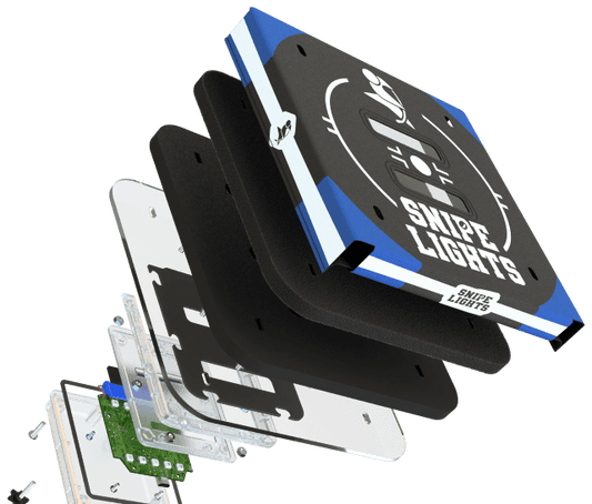 Snipe Lights – Interaktivní střelecké terče s LED