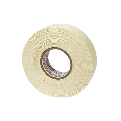 ES Hockey Textilní Páska na Hokejku – Bílá / Černá, Úzká / Široká