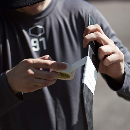 Comp-o-stik Stoffband Hockey – Weiß / Schwarz, Schmal / Breit