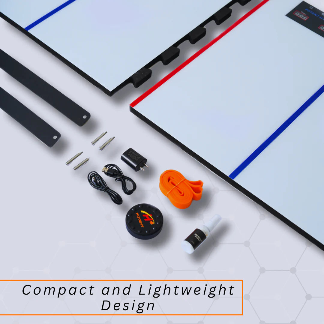 Digitální Střelecká Deska Hockey Mini – Interaktivní Trénink Ovládání Puku a Načasování